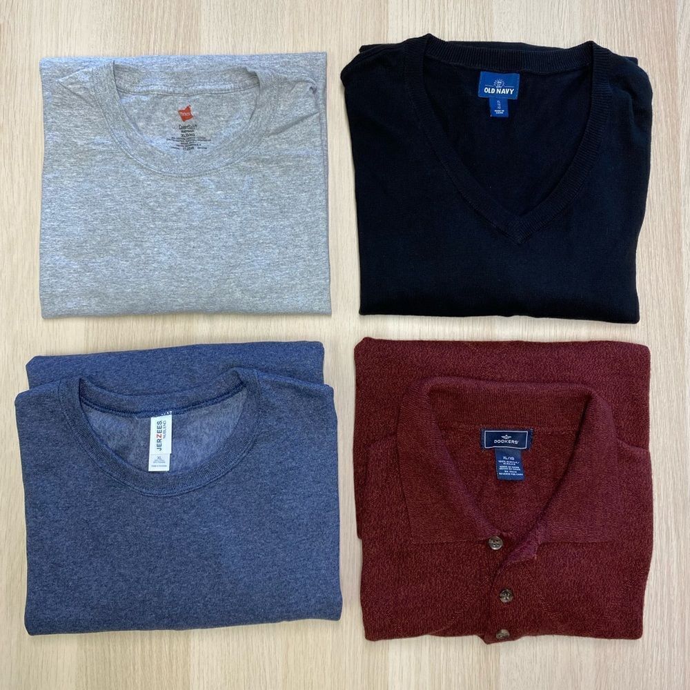 Bundle Of Four Men’s Top, Size XL